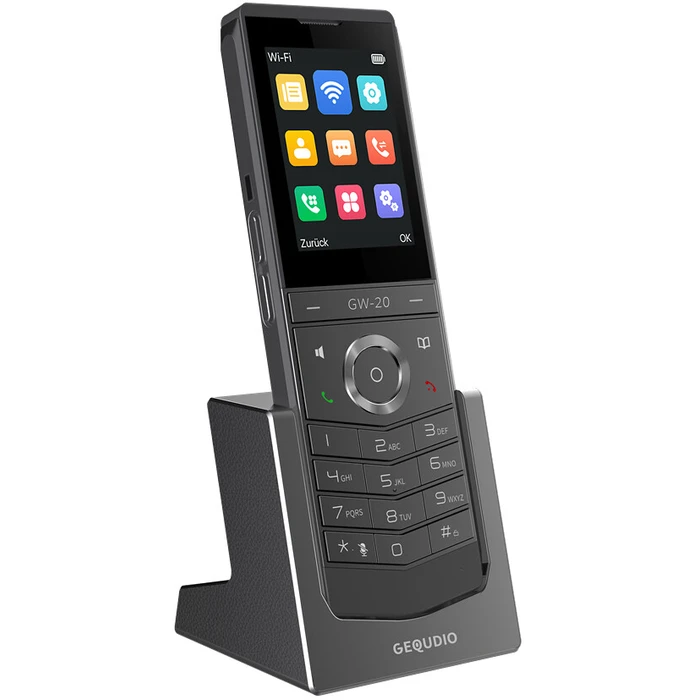 Τηλέφωνο IP Gequdio GW-20 WLAN with charging cradle, SIP