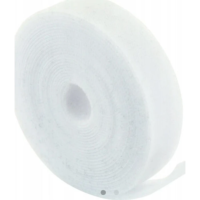 Δεματικά Καλωδίων Schwaiger Velcrorolle 300x12x2mm White