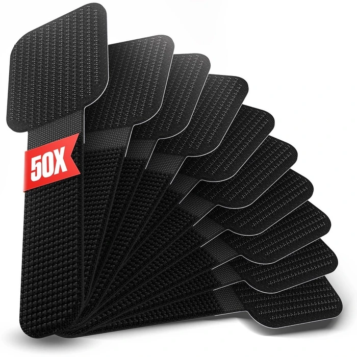 Οργανωτής Καλωδίων LTC Velcro Pro Wall 50er Set self-adhesive Black