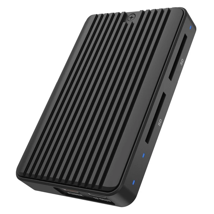 Θήκη για Σκληρό Δίσκο Geh. Icy Box M.2NVMe/SATA SSD with dual SD CR