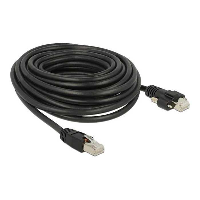 Καλώδιο Δικτύου Delock Cat.6 RJ45-St > RJ45-St m. Schrauben SSTP 10.0m