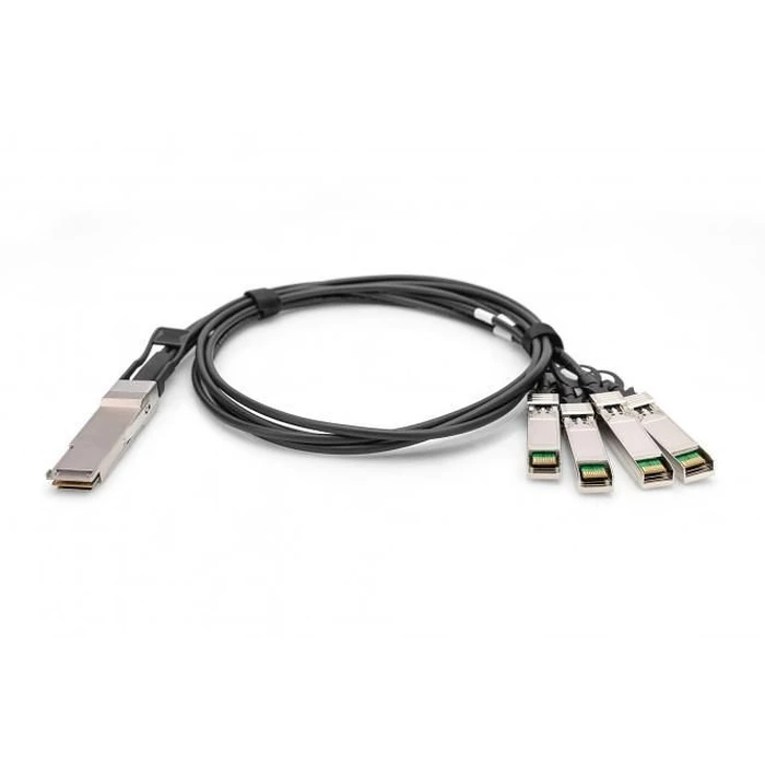 Καλώδιο Δικτύου Digitus QSFP+ to 4XSFP+ 40G DAC 3.0m Black