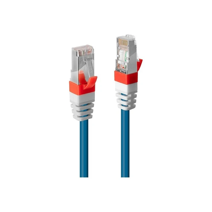 Καλώδιο Δικτύου Lindy Cat6(A) SSTP / S/FTP PIMF Blue 1.00m 10Gbit