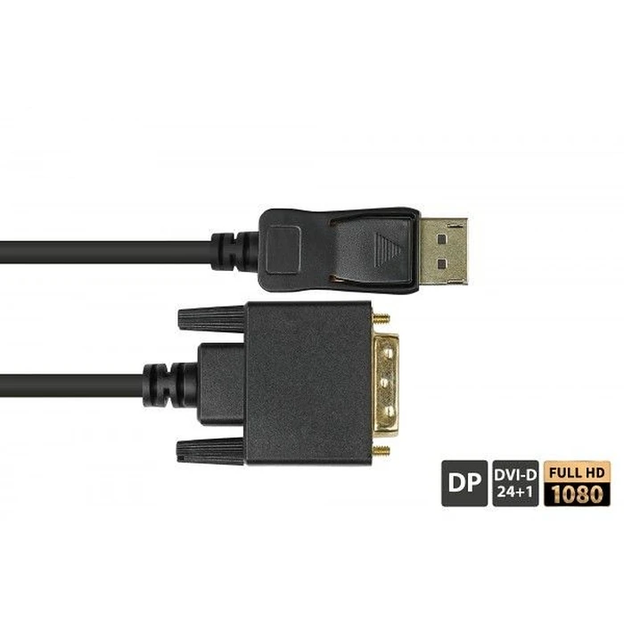 Καλώδιο DisplayPort Goodconnections DP-St.-DVI-D 24+1-St. Black 5m