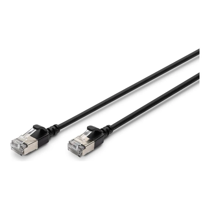 Καλώδιο Δικτύου Digitus CAT 6A F/FTP Slim 2,00m Black