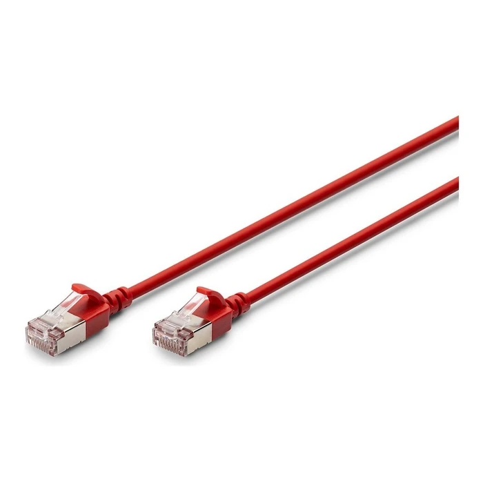 Καλώδιο Δικτύου Digitus CAT 6A F/FTP Slim 1,50m rot
