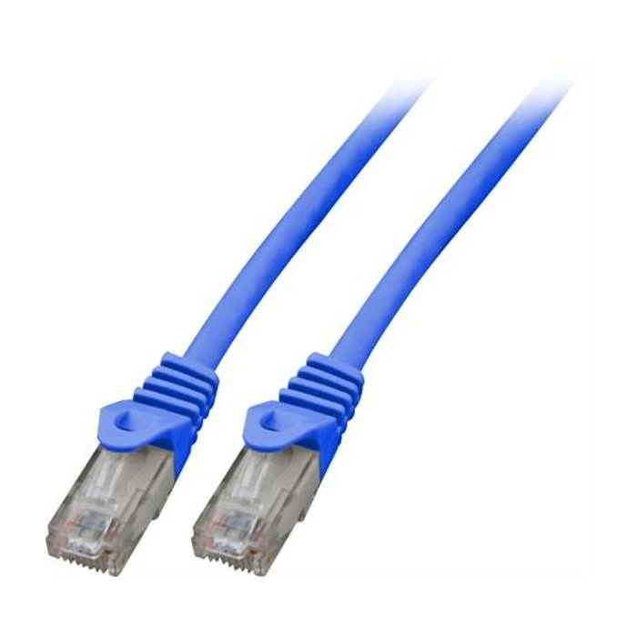 Καλώδιο Δικτύου EFB RJ45 U/UTP, Cat.6, LSZH, CCA, 3m, Blue