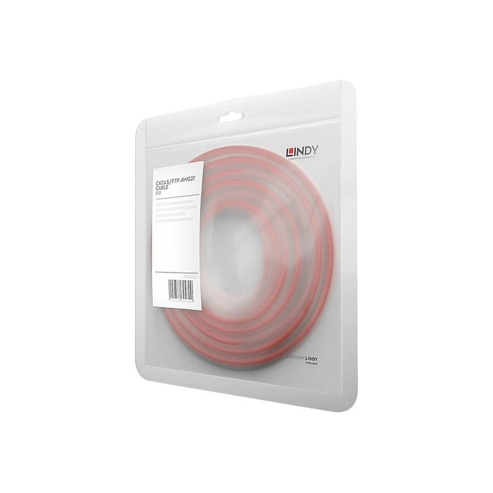 Καλώδιο Δικτύου Lindy Cat6 S/FTP Red 10m