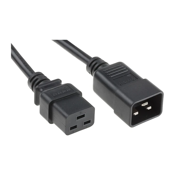 Καλώδιο Τροφοδοσίας Equip C20 ->C19 M/F Black 3.00m
