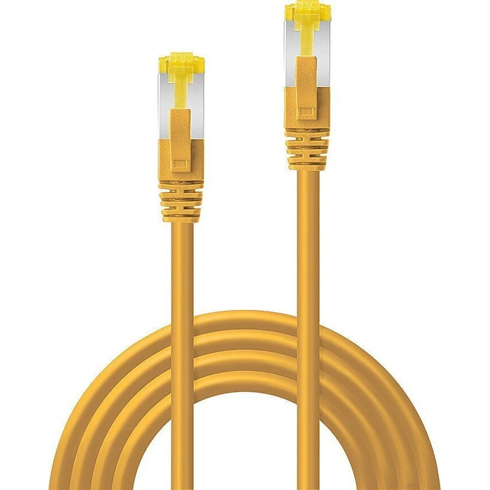 Καλώδιο Δικτύου Lindy Cat6A RJ45 S/FTP Cat7 LSZH Yellow 7,5m