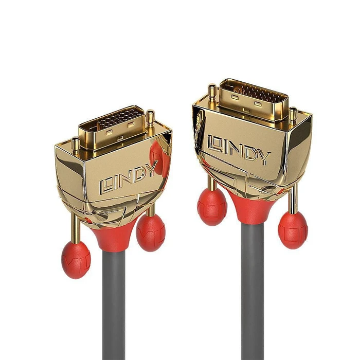 Καλώδιο DVI-D Lindy Dual Link Gold Line 10m