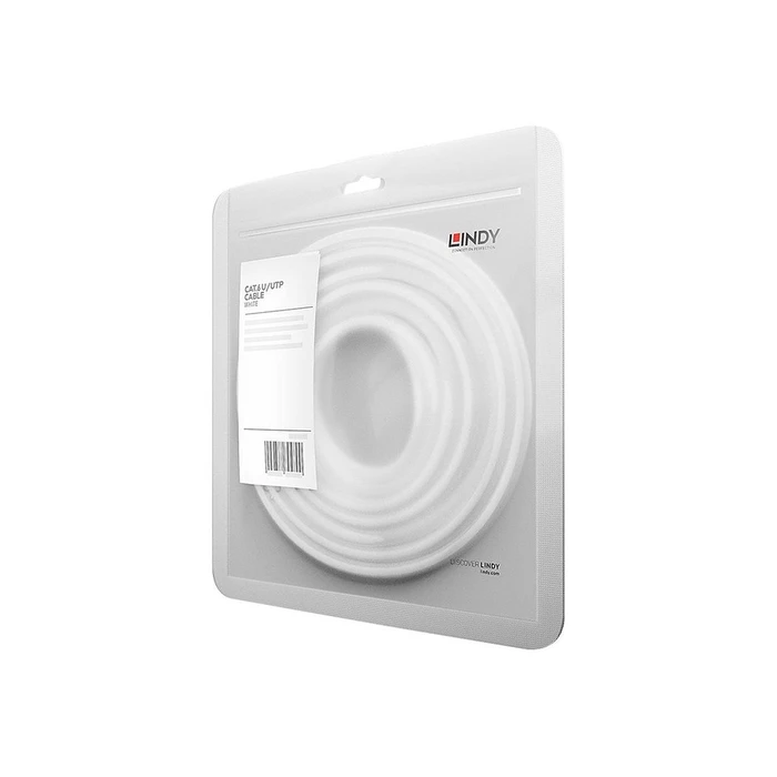 Καλώδιο Δικτύου Lindy Cat6 U/UTP White 15m