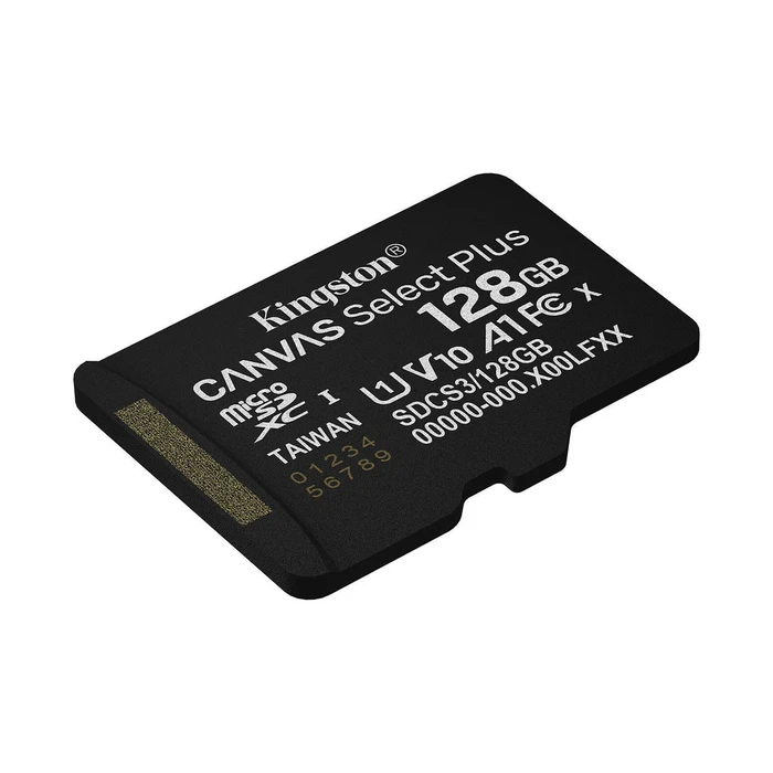 Κάρτα Μνήμης microSD 128GB Kingston SDXC Canvas+ Gen3 o.Adapter