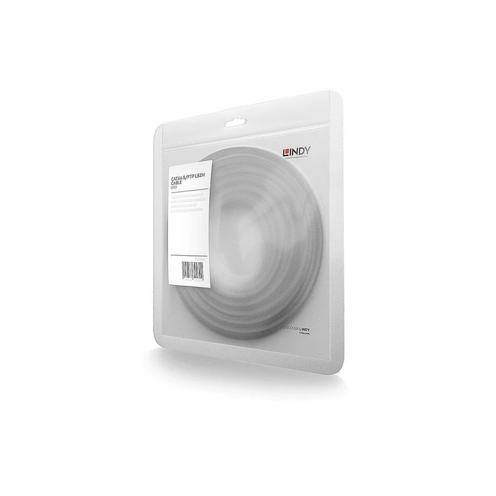 Καλώδιο Δικτύου Lindy Cat6A U/UTP LSZH, Gray 15m