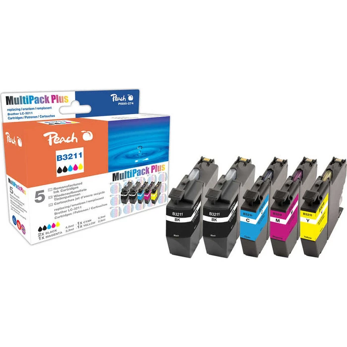 Μελάνι Συμβατό Peach Brother Nr.3211 MultipackPlus REM,KOM