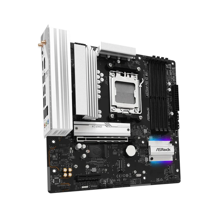Motherboard ASRock A620AM Pro RS WiFi AM5 mATX HDMI/DP DDR5