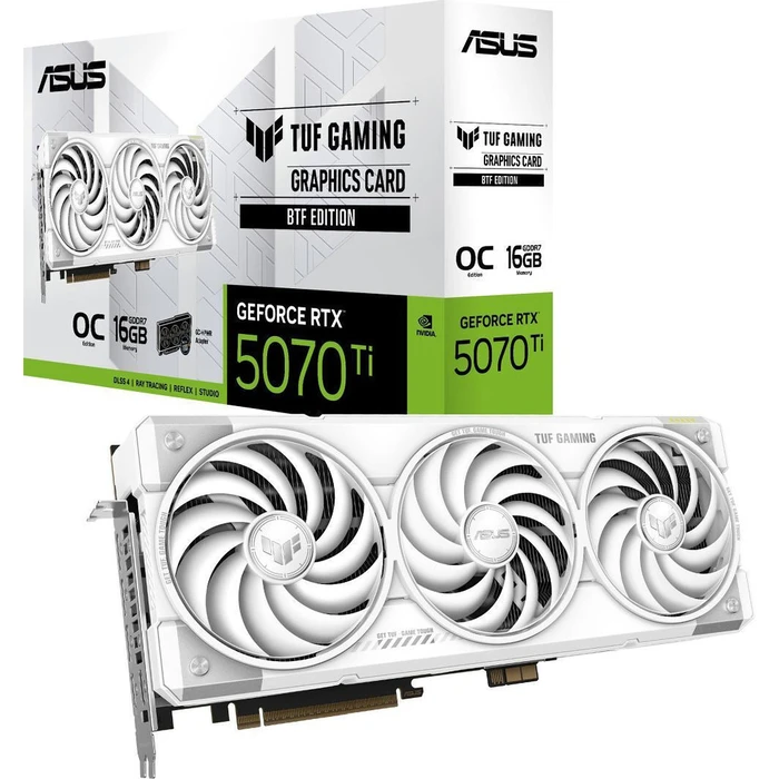 Κάρτα Γραφικών Asus TUF-RTX5070TI-O16G-BTF-WHITE