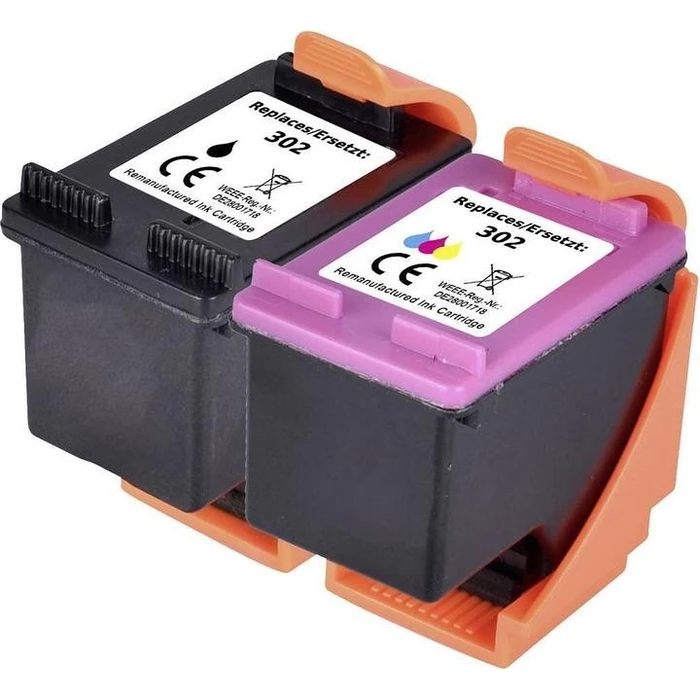 Μελάνι Συμβατό Pelikan HP 302XL Multi-Pack B/C/M/Y