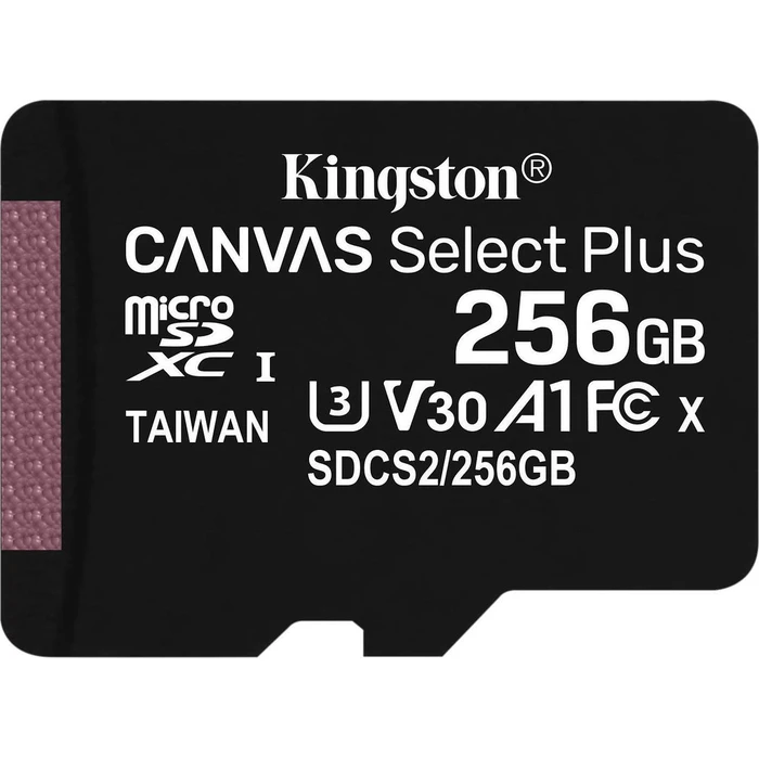 Κάρτα Μνήμης microSD 256GB Kingston SDXC Canvas+ Gen3 o.Adapter