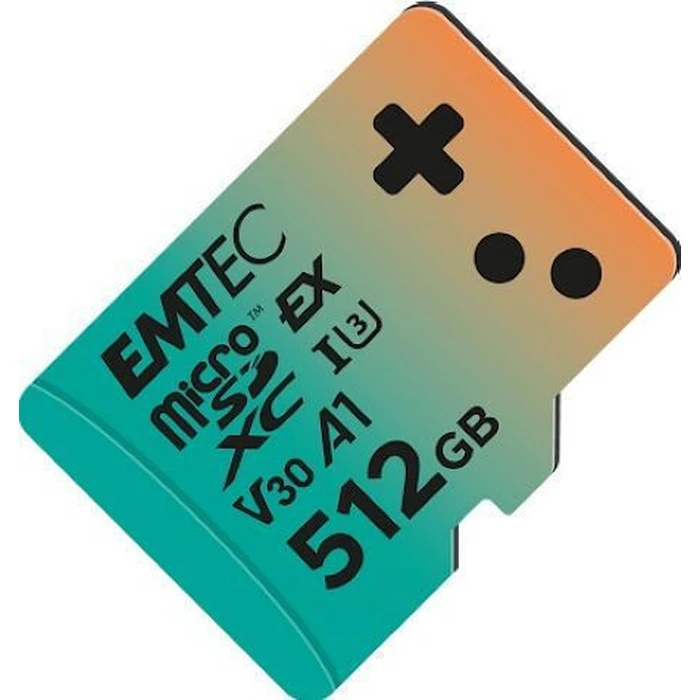 Κάρτα Μνήμης microSD 512GB Emtec UHS-I U3 V30 A1 EXPRESS (Switch 2)