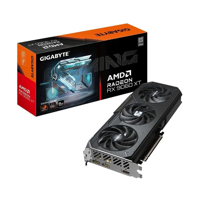 Κάρτα Γραφικών Gigabyte Radeon RX9060 XT Gaming OC 16GB GDDR6 2xHDMI 2xDP
