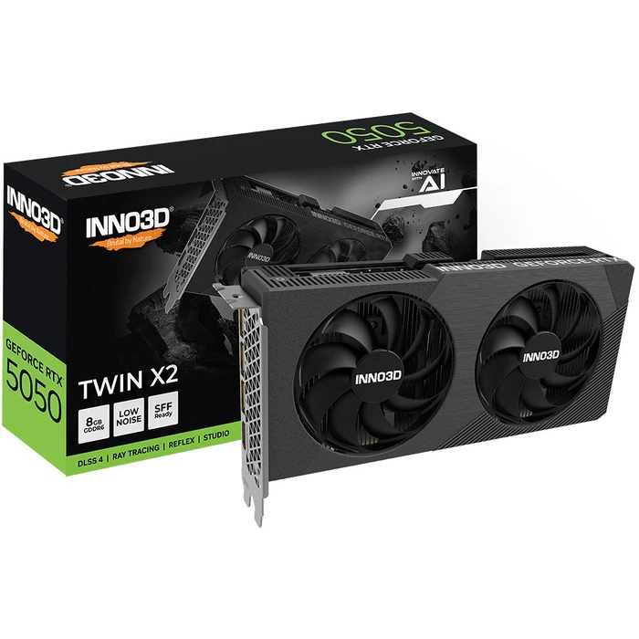 Κάρτα Γραφικών Inno3D RTX5050 Twin X2 8GB GDDR6 HDMI 3xDP