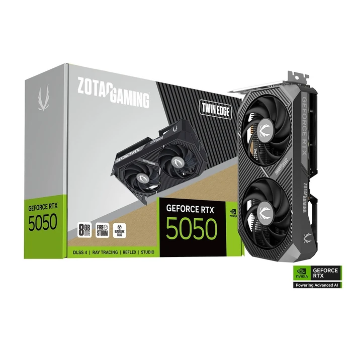 Κάρτα Γραφικών Zotac RTX 5050 Twin Edge 8GB GDDR6 HDMI 3xDP