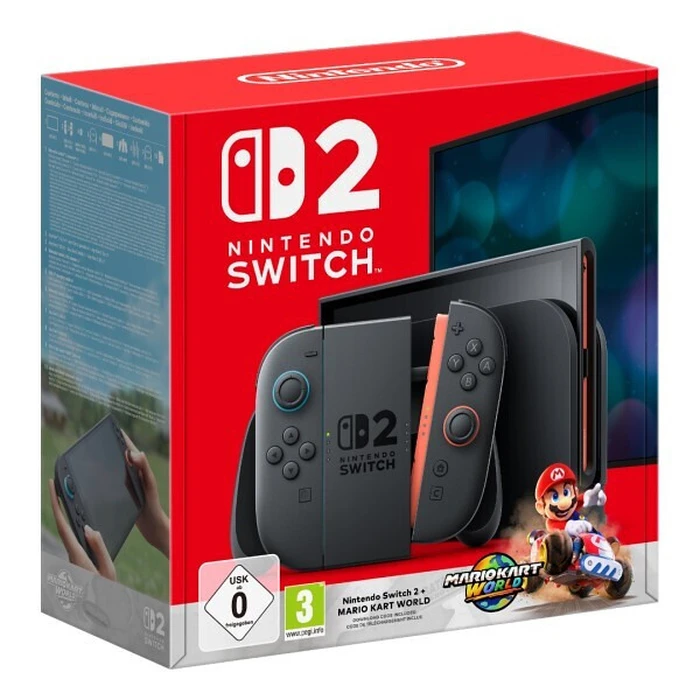Κονσόλα Nintendo Switch 2 (256 GB) DE + Mario Kart World