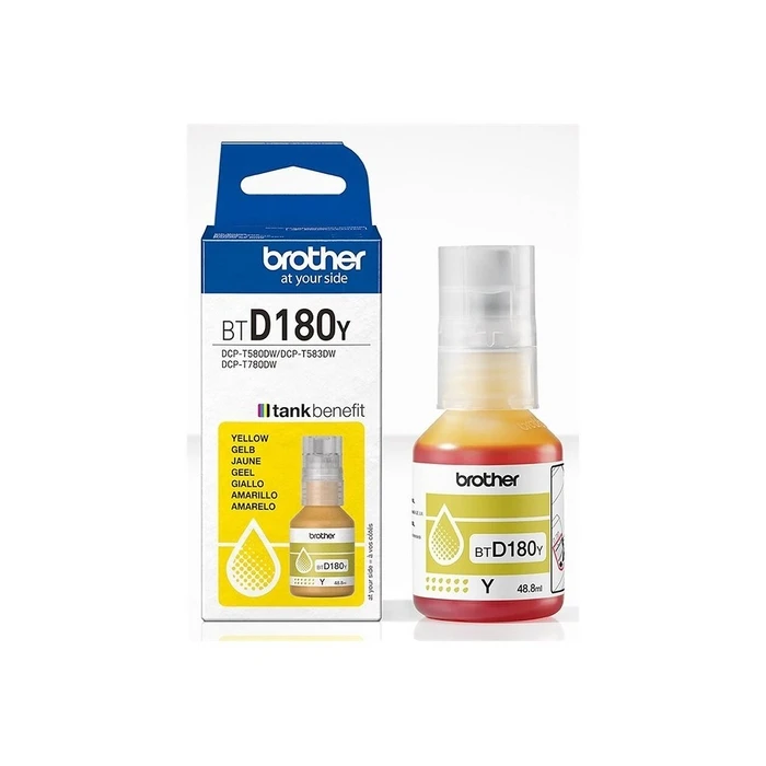 Μελάνι Brother BTD180Y Bottle Yellow ca.5000S