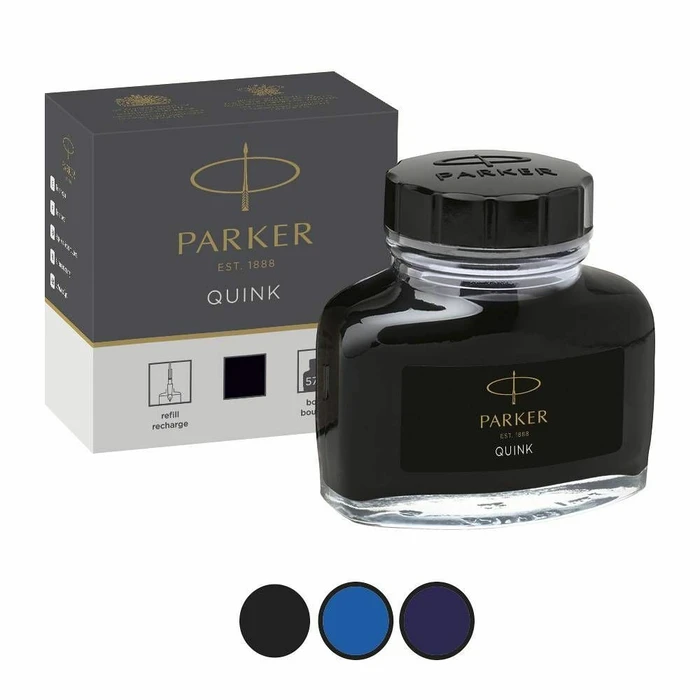 Ανταλλακτικό Μελάνι Parker QUINK Black 57ml