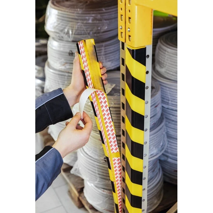 Ταινία Σήμανσης Durable corner protection C35 Yellow/Black self-adhesive 1m