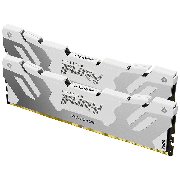 Μνήμη RAM Σταθερού DDR5 32GB Kingston 6000 CL30 FURY Beast White RGB EXPO