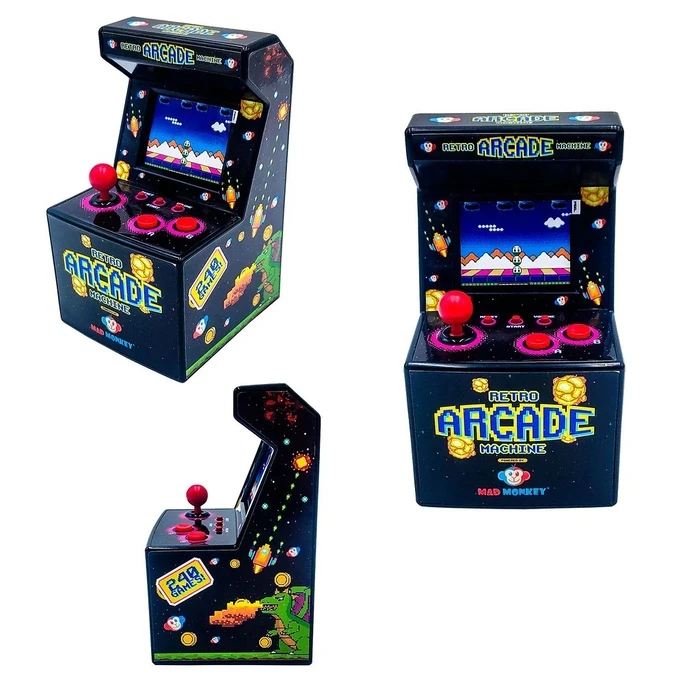 Ρετρό Κονσόλα Mad Monkey - Mini Arcade Machine with 240x 8-Bit Spielen