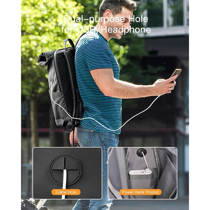 Τσάντα Laptop Inateck Rucksack 17" BP01003 gray 25-30L