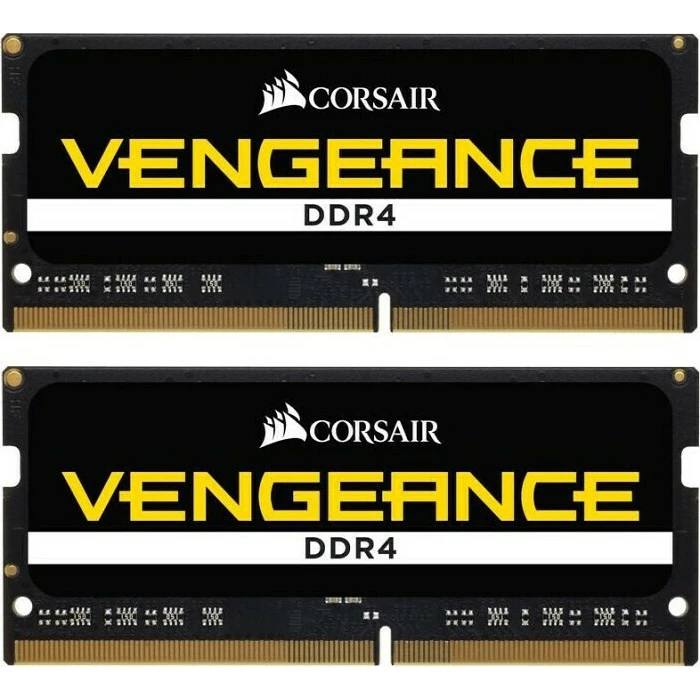 Μνήμη RAM Φορητού DDR4 16GB Corsair 2933 CL19 KIT (2x8GB) Vengeance Black