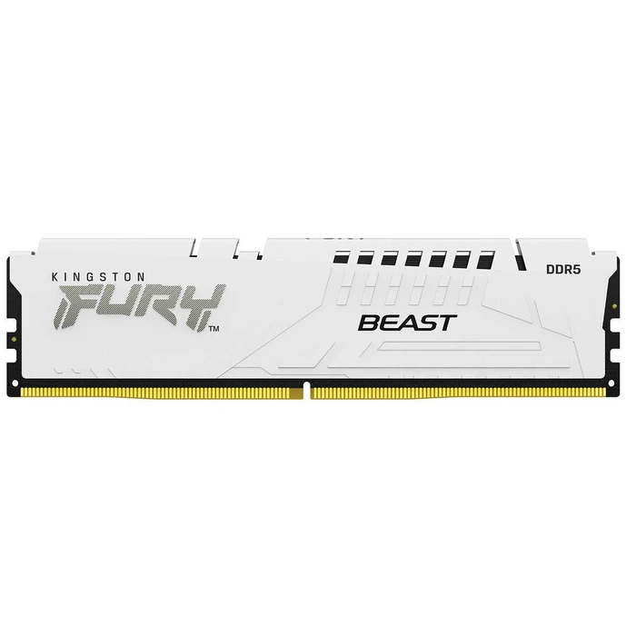 Μνήμη RAM Σταθερού DDR5 16GB Kingston 6000 CL30 FURY Beast White EXPO