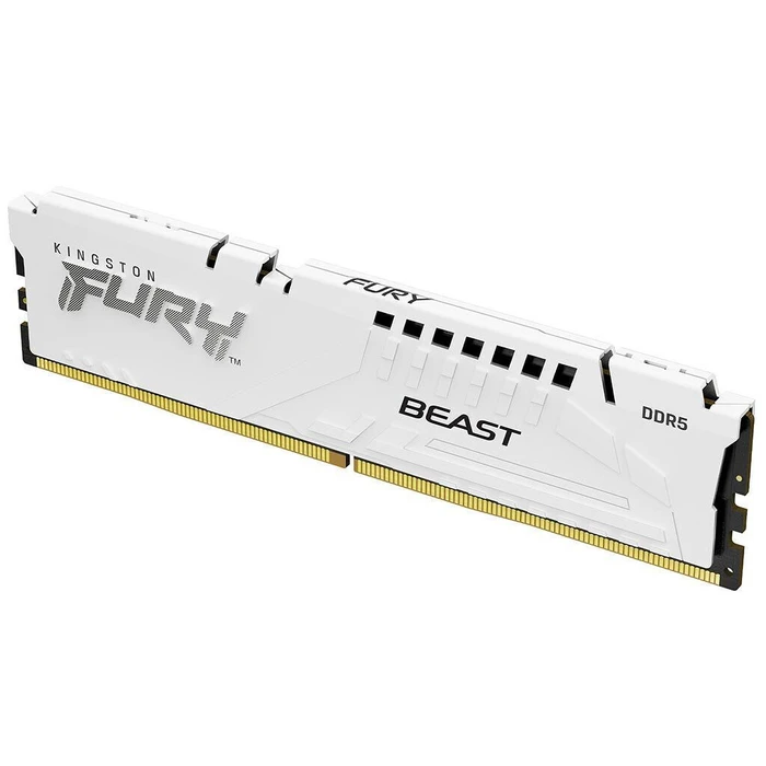 Μνήμη RAM Σταθερού DDR5 16GB Kingston 6000 CL30 FURY Beast White EXPO