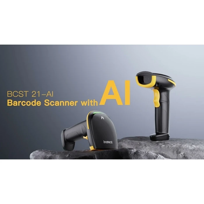 Barcode Scanner Inateck 21 Black [BCST-21_Black]