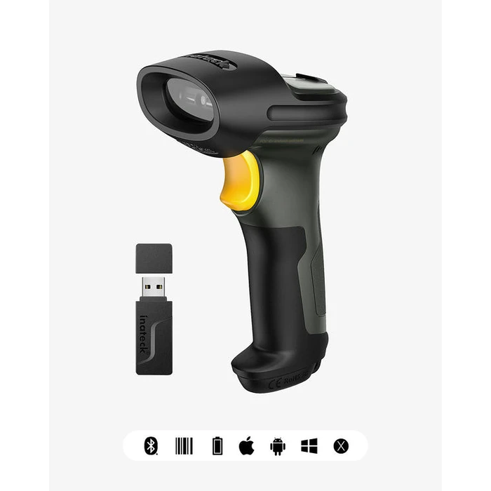 Barcode Scanner Inateck P7 dark gray [BCST-P7_dark gray]