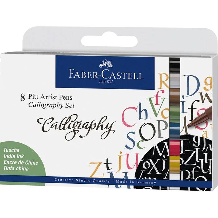 Μαρκαδόροι Σχεδίου Faber-Castell Pitt Artist Pen C 8x