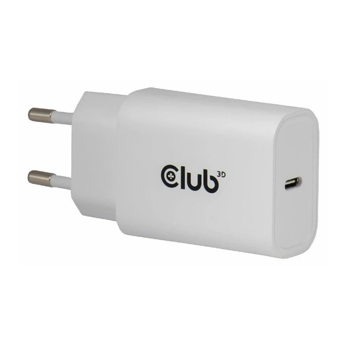 Φορτιστής Πρίζας Club 3D Lifestyle USB-C 30Watt, 2pcs White