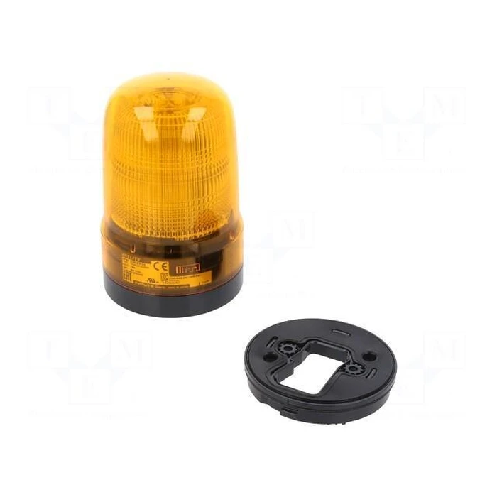 Φωτεινός Σηματοδότης Patlite SL08-M1KTN-Y 12/24V 80mm orange