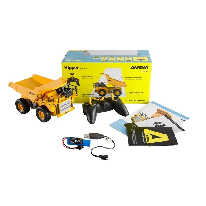 Τηλεκατευθυνόμενο Amewi RC construction site tipper Li-Ion battery 500mAh