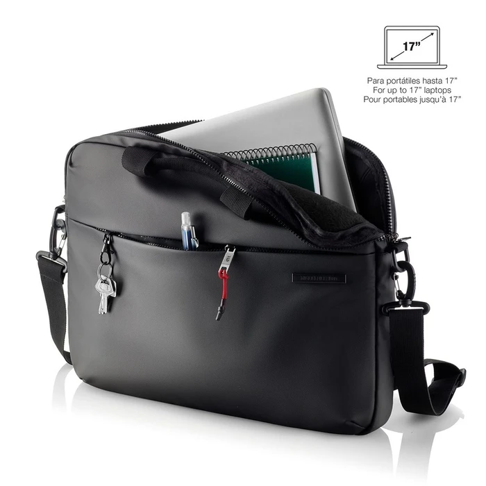 Τσάντα Laptop Miquelrius Bag to work Series briefcase HOLDALL Black