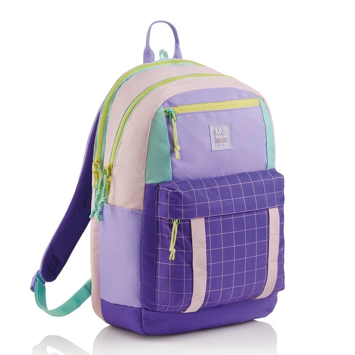 Σχολική Τσάντα Miquelrius Rucksack Triple Amsterdam Recy 28l 3 compartments lila