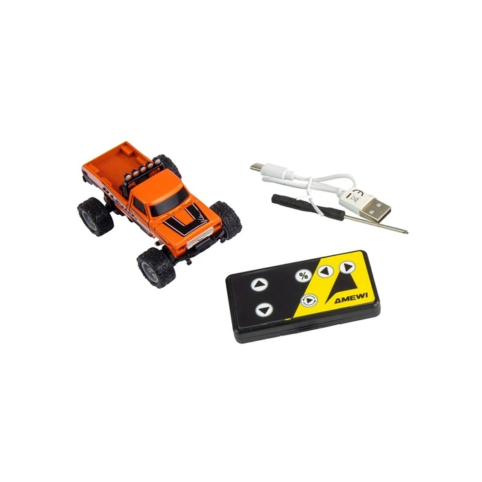 Τηλεκατευθυνόμενο Amewi RC Monstertruck DieCast 1:64 RTR orange /6+