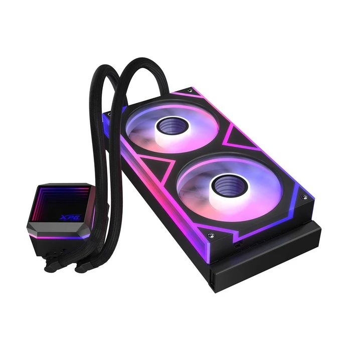 Υδρόψυξη Επεξεργαστή Adata XPG LEVANTE II 240 (2*120mm ARGB Fan) Black