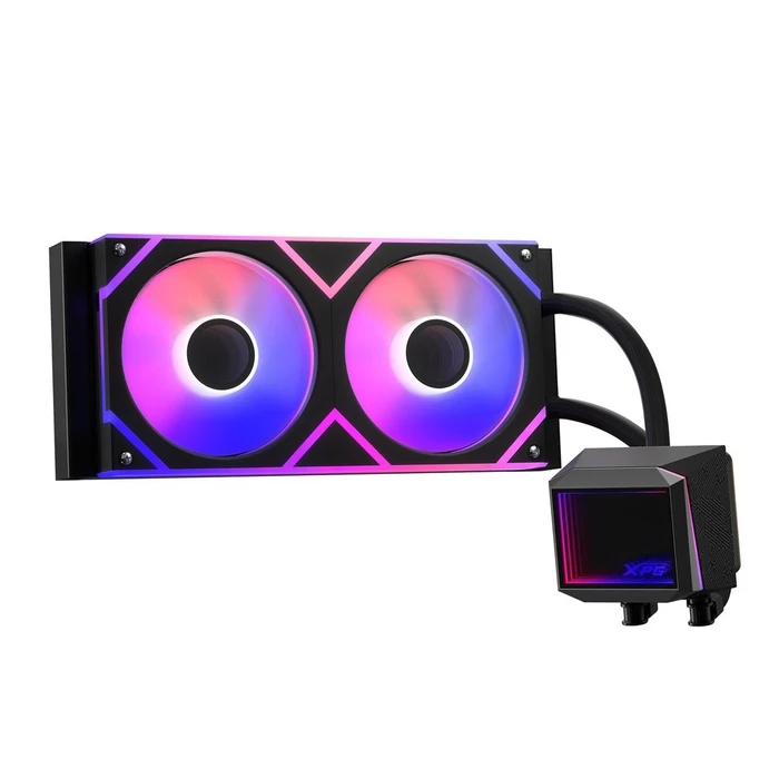 Υδρόψυξη Επεξεργαστή Adata XPG LEVANTE II 240 (2*120mm ARGB Fan) Black