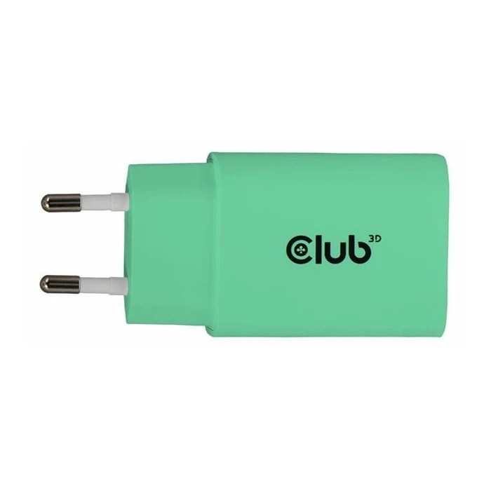 Φορτιστής Πρίζας Club 3D Lifestyle USB-C 30Watt, 2pcs Green