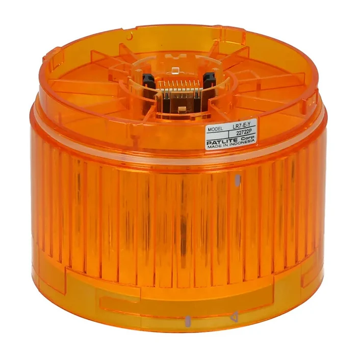 Φωτεινός Σηματοδότης Patlite LR7-E-Y 70mm orange